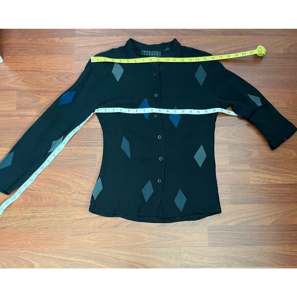 Vintage Finity Studio Silk Blouse - Picture 6 of 9